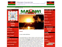 Tablet Screenshot of malawi.it